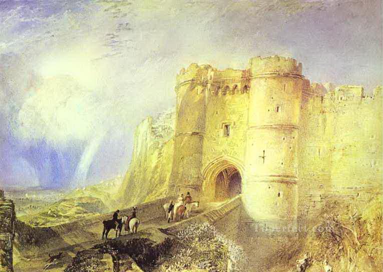 Carisbrook Castle Isle of Wight Turner Oil Paintings